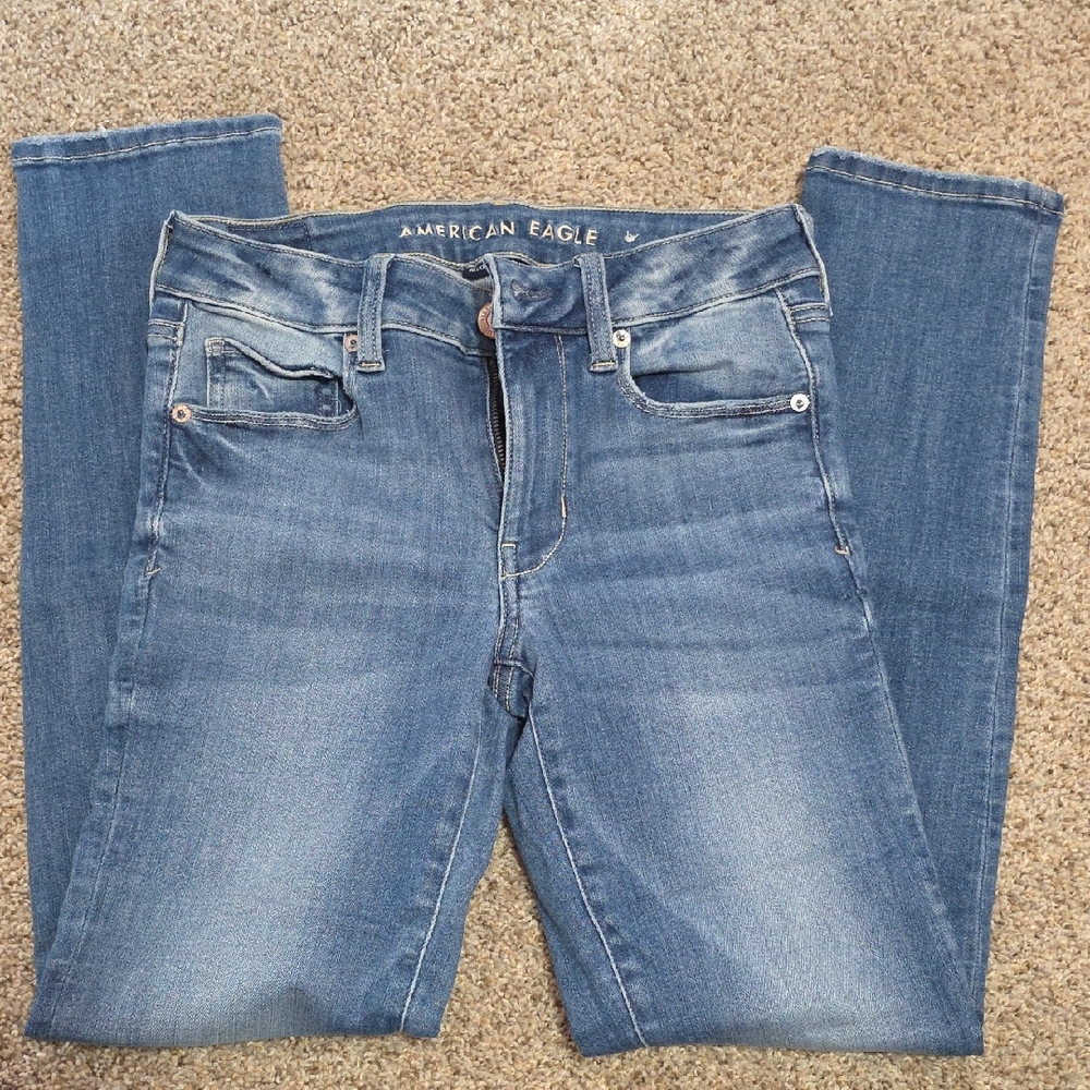 American Eagle Outfitters Blue Skinny Jeans